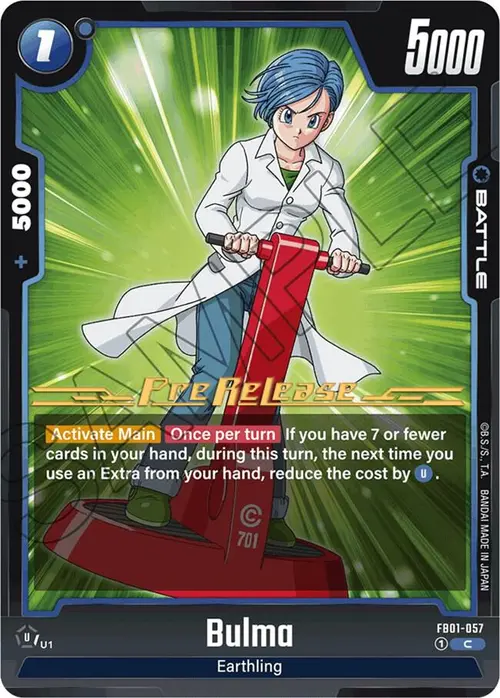 Bulma card art