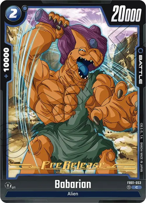 Babarian card art