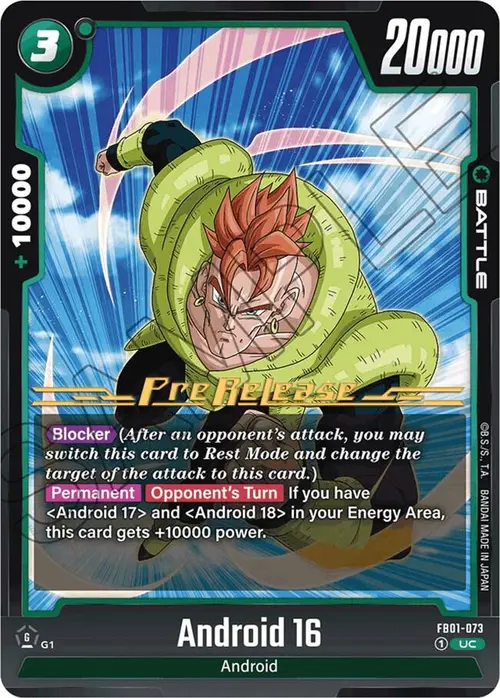 Android 16 card art