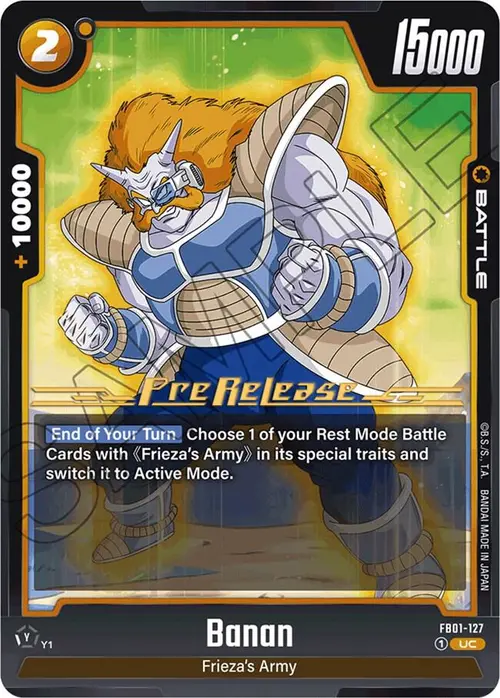 Banan card art