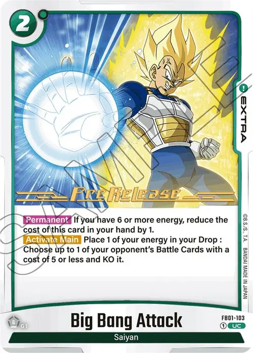 Big Bang Attack card art