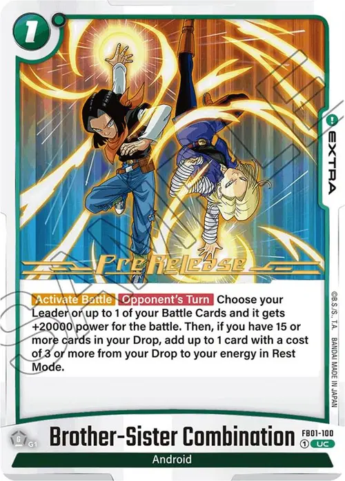 Brother-Sister Combination card art