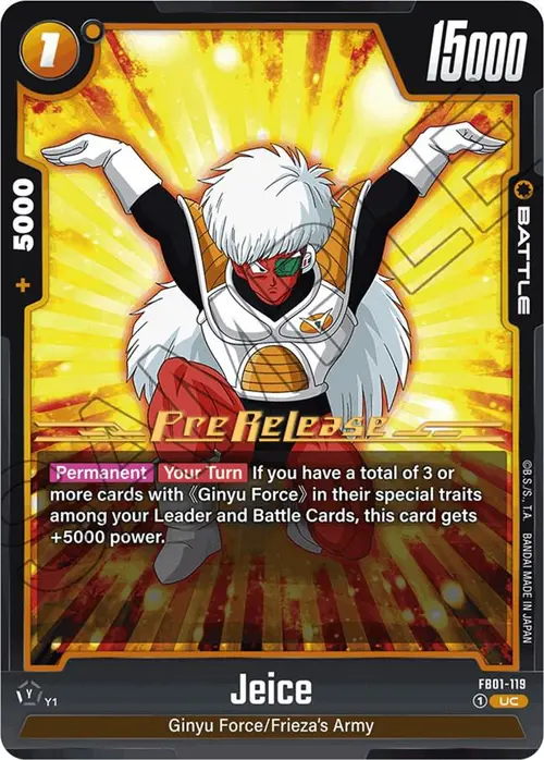 Jeice card art