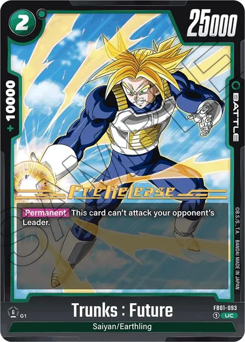 Trunks : Future card art