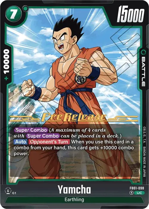 Yamcha card art