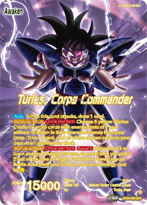 Turles // Turles, Corps Commander (SLR) card art