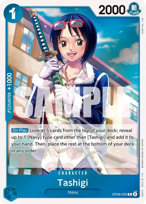 Tashigi card art