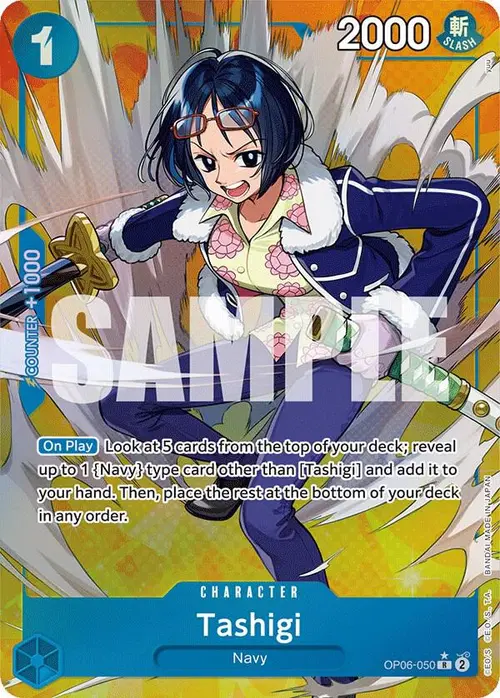 Tashigi (Alternate Art) card art