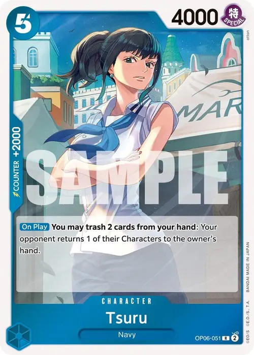 Tsuru card art