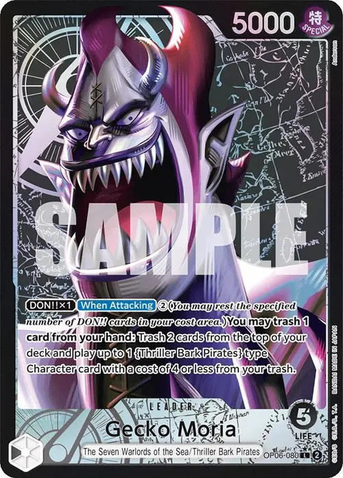 Gecko Moria (080) (Alternate Art) card art