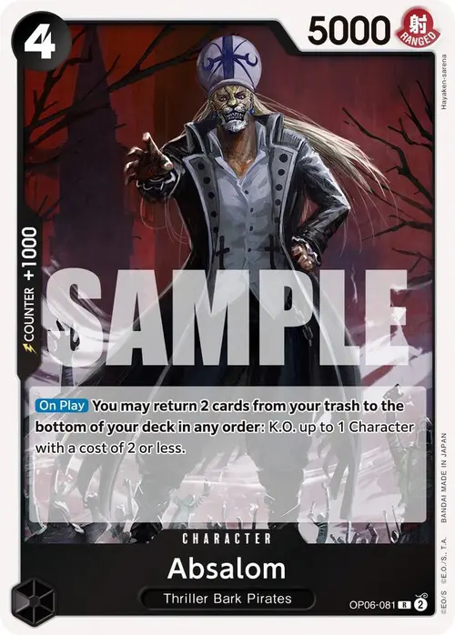 Absalom card art