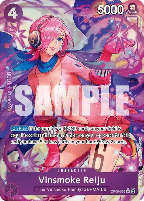 Vinsmoke Reiju (069) (Alternate Art) card art