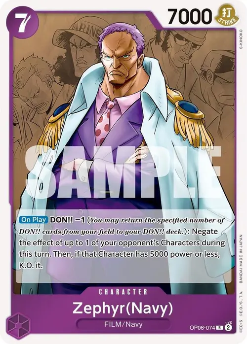 Zephyr (Navy) card art