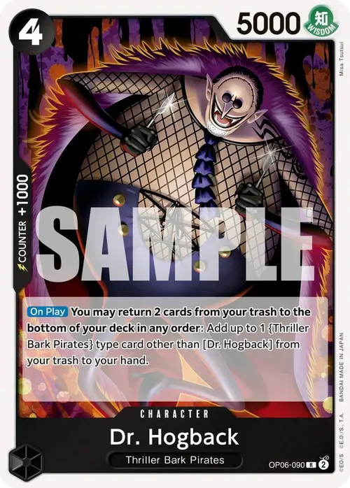 Dr. Hogback card art