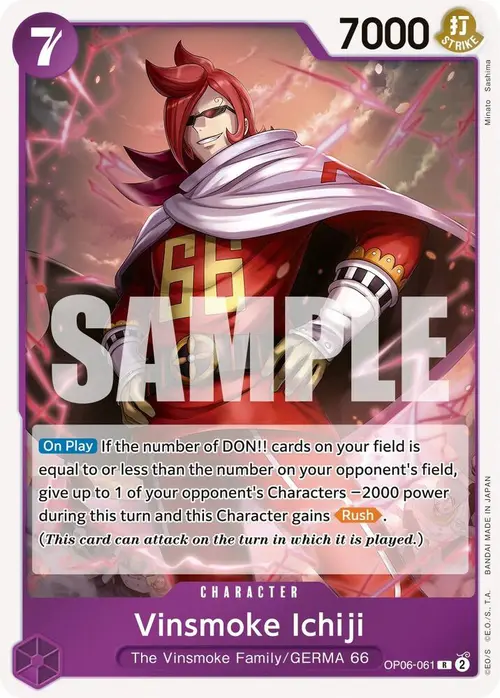 Vinsmoke Ichiji (061) card art