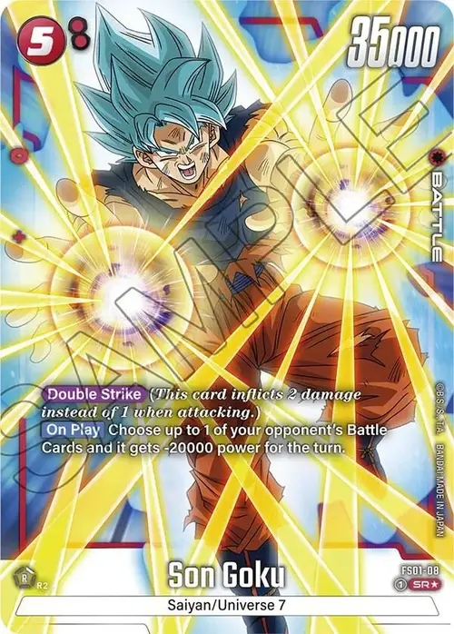 Son Goku (Bonus Pack Alternate Art) card art