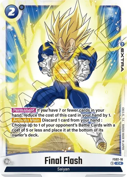 Final Flash (Bonus Pack Alternate Art) card art