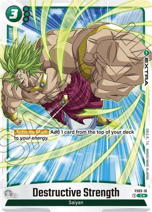 Destructive Strength (Bonus Pack Alternate Art) card art