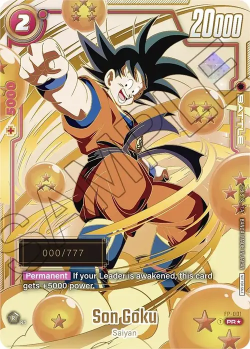 Son Goku (Serial Numbered) card art