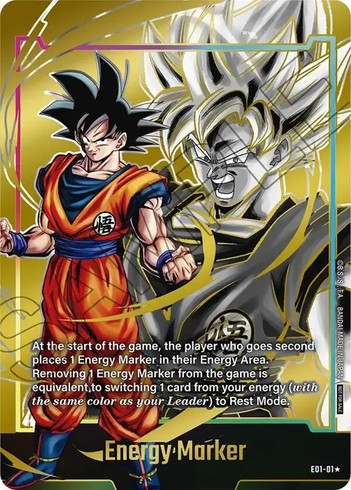 Energy Marker (E01-01) (Gold) card art