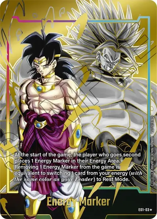 Energy Marker (E01-03) (Gold) card art