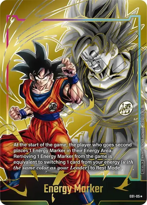 Energy Marker (E01-05) (Gold) card art