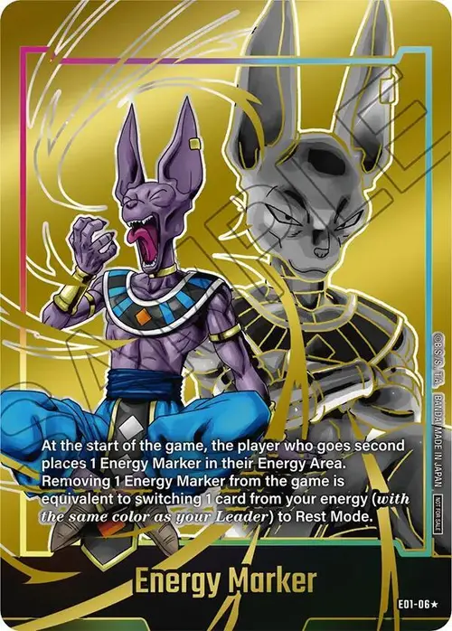 Energy Marker (E01-06) (Gold) card art