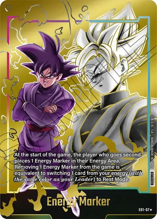 Energy Marker (E01-07) (Gold) card art