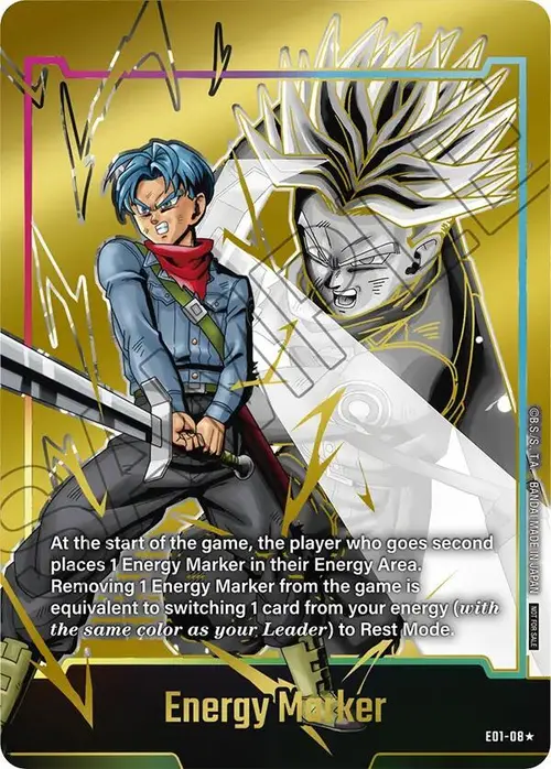 Energy Marker (E01-08) (Gold) card art