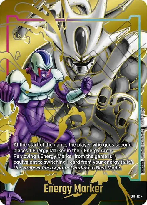 Energy Marker (E01-12) (Gold) card art
