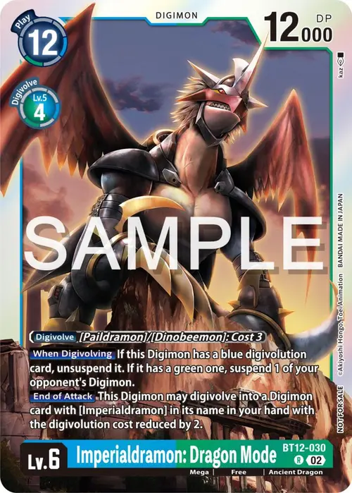 Imperialdramon: Dragon Mode (Event Pack 6) card art