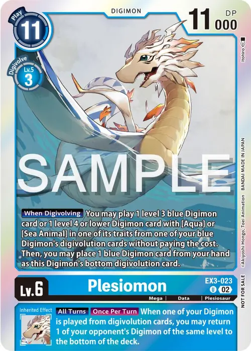 Plesiomon (Event Pack 6) card art