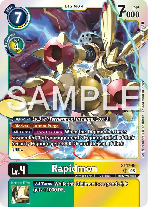 Rapidmon - ST17-06 card art