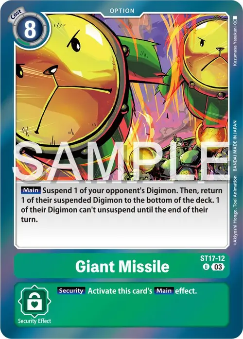 Giant Missile card art