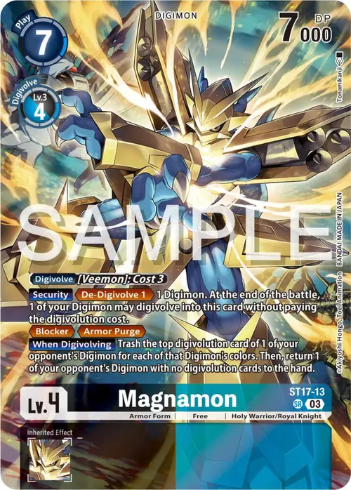 Magnamon card art
