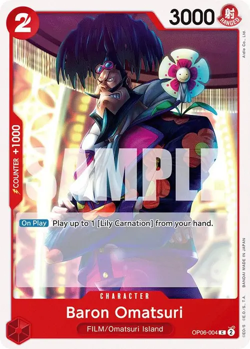 Baron Omatsuri card art