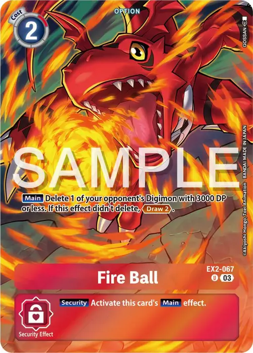 Fire Ball (Bonus Pack) card art