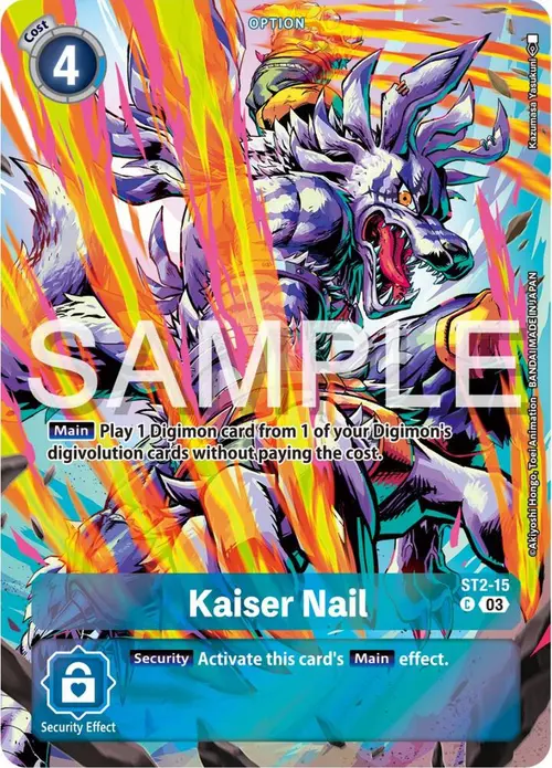 Kaiser Nail (Bonus Pack) card art