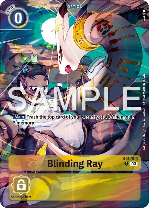 Blinding Ray (Bonus Pack) card art