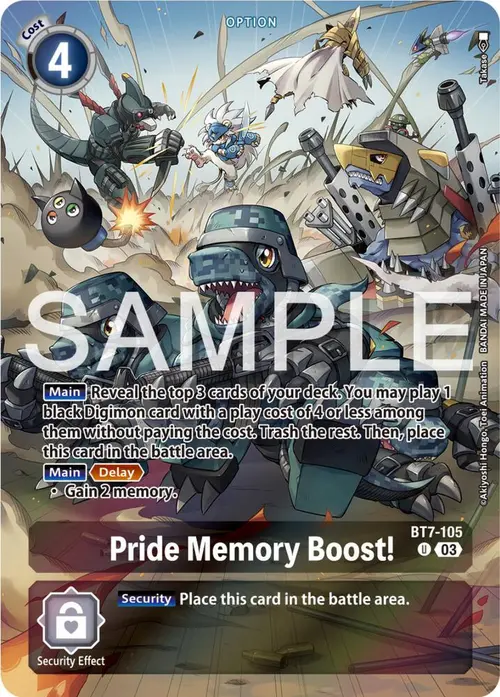 Pride Memory Boost! (Bonus Pack) card art