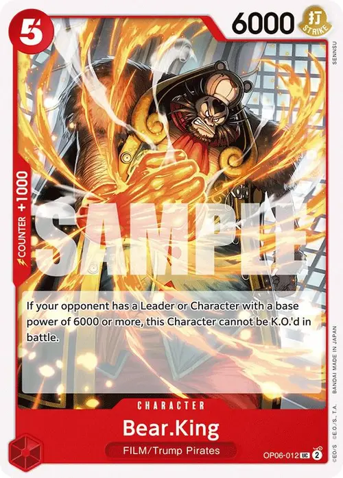 Bear.King card art
