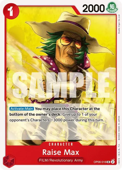 Raise Max card art