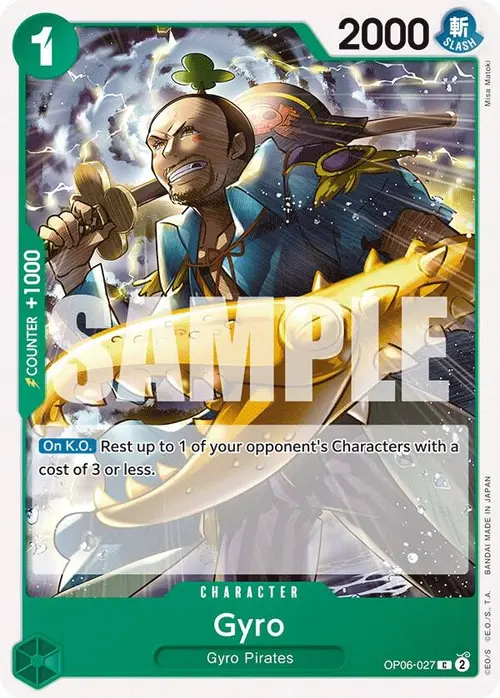 Gyro card art