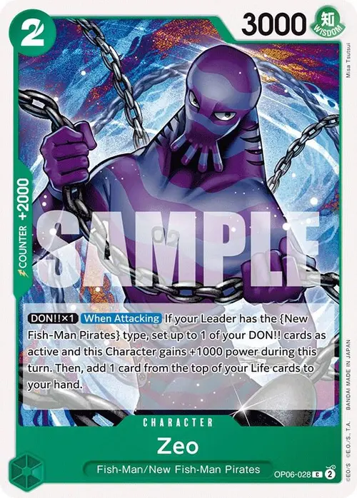Zeo card art
