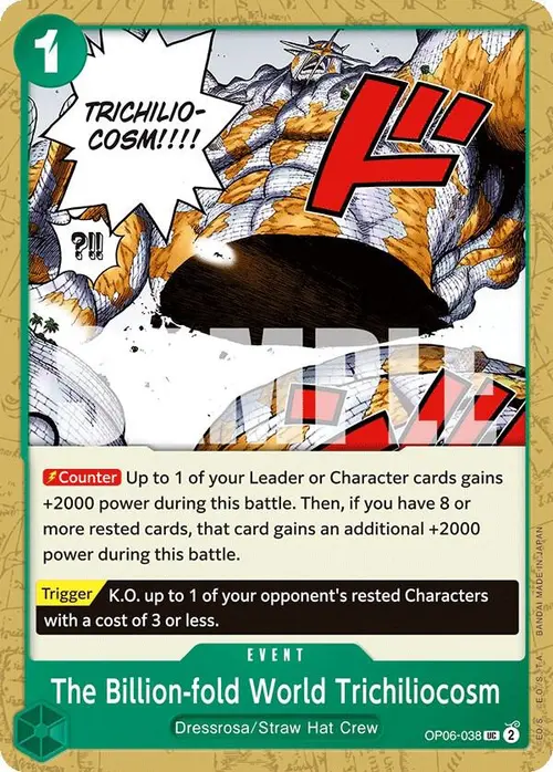 The Billion-fold World Trichiliocosm card art