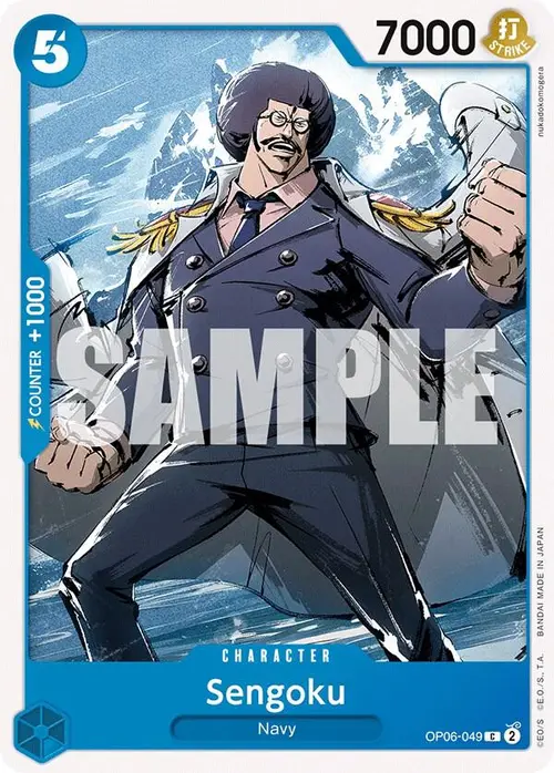 Sengoku card art