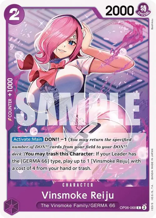 Vinsmoke Reiju (068) card art