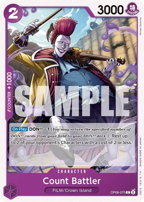 Count Battler card art