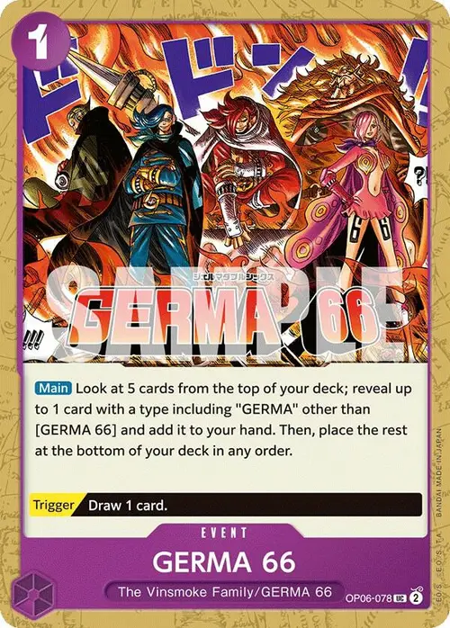 GERMA 66 card art