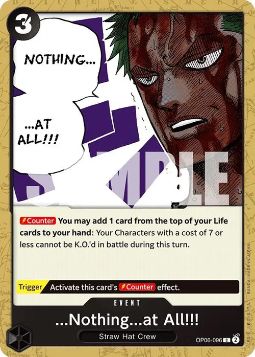 ...Nothing...at All!!! card art